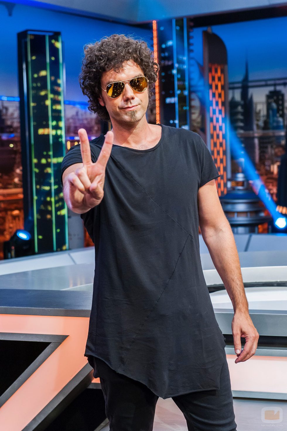 El Hombre de Negro en la presentación de 'El Hormiguero'