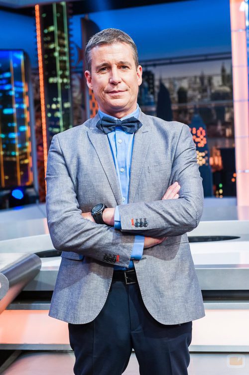 Wolfgang Maier en la presentación de 'El Hormiguero'