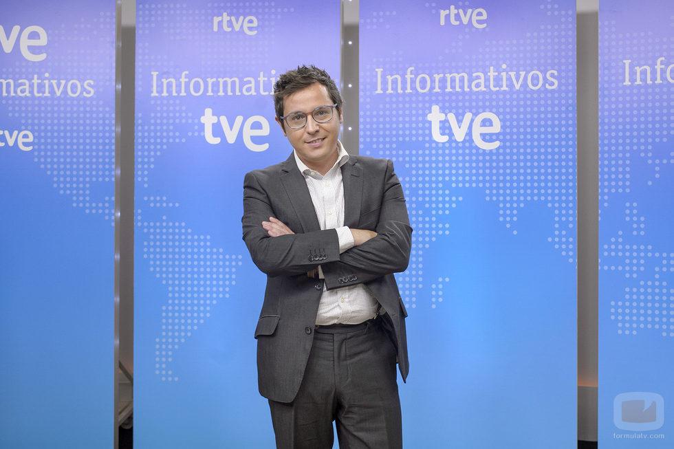 Sergio Martín en la presentación de los informativos 2016-2017 de TVE