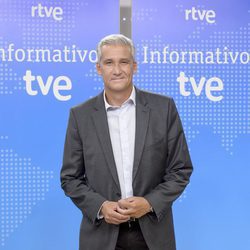 Víctor Arribas en la presentación de los informativos 2016-2017 de TVE