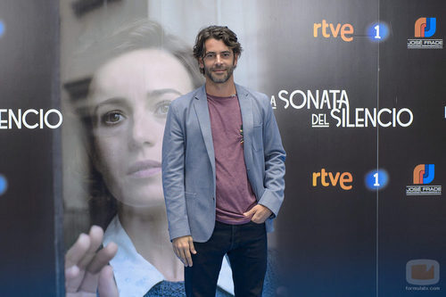 Eduardo Noriega en la presentación de 'La sonata del silencio' en el FesTVal de Vitoria