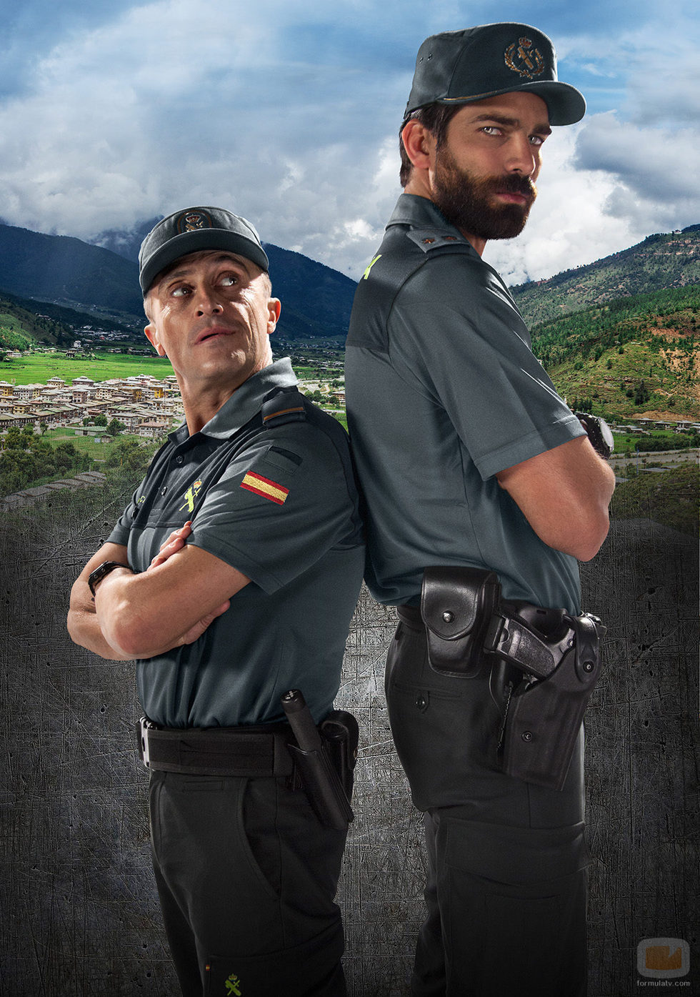 Pepe Viyuela y Rubén Cortada en 'Olmos y Robles'