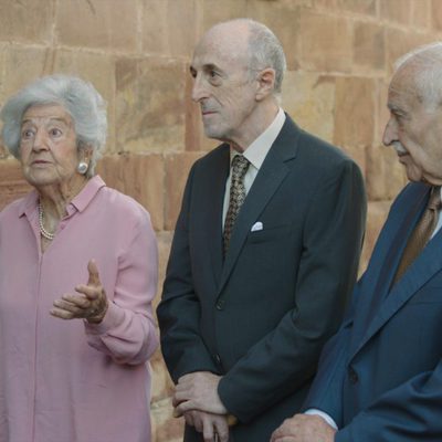 Domi con Claudio y Braulio en 'Olmos y Robles'