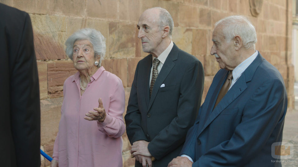 Domi con Claudio y Braulio en 'Olmos y Robles'