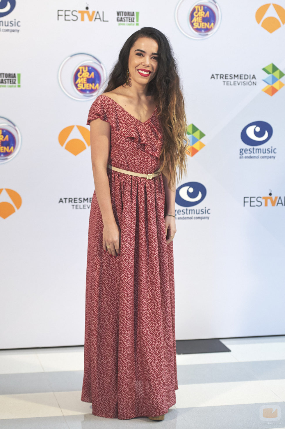 Beatriz Luengo en la presentación de 'Tu cara me suena' en el FesTVal 2016