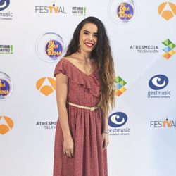 Beatriz Luengo en la presentación de 'Tu cara me suena' en el FesTVal 2016