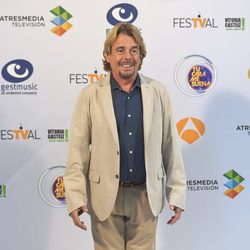Juan Muñoz en la presentación de 'Tu cara me suena' en el FesTVal 2016