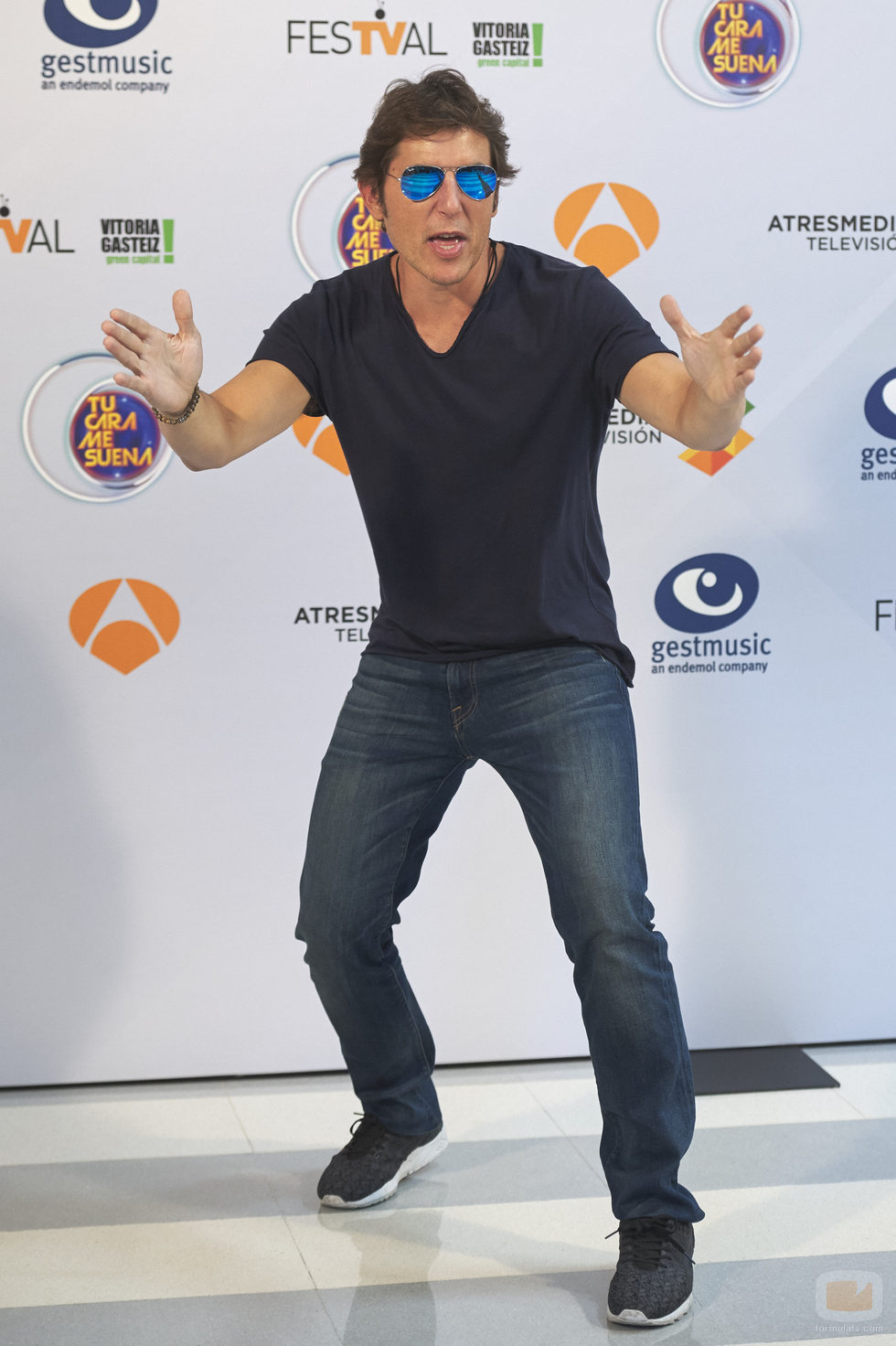 Manel Fuentes muy divertido en la presentación de 'TCMS' en el FesTVal 2016