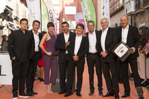 Los presentadores deportivos de #0 en el FesTVal 2016 de Vitoria