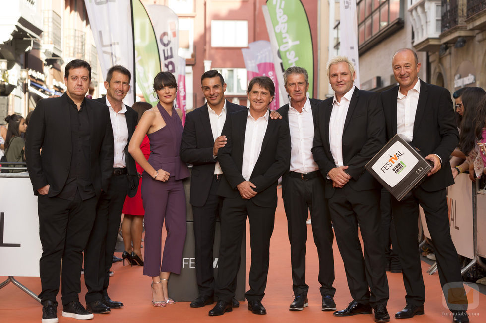 Los presentadores deportivos de #0 en el FesTVal 2016 de Vitoria