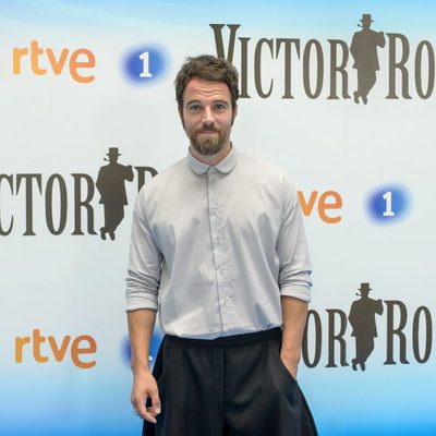 Carles Francino en la presentación de la segunda temporada de 'Víctor Ros' de RTVE