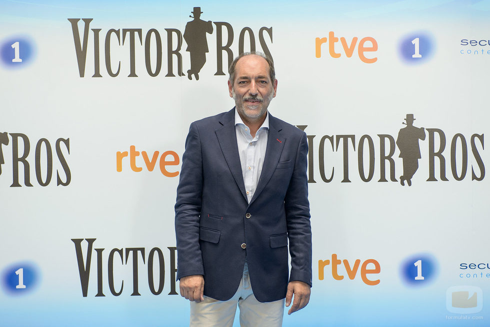 Tomás del Estal en la presentación de la segunda temporada de 'Víctor Ros' de RTVE