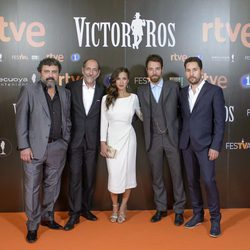 Los actores de la segunda temporada de 'Víctor Ros' en su preestreno