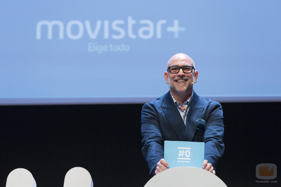 Fernando Jerez en la presentación de contenidos de #0 en el FesTVal