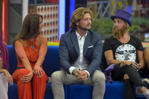 Candelas, Fernando y Álvaro en 'Gran hermano 17'