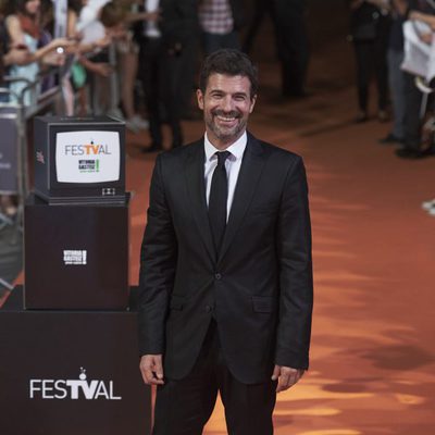 Rodolfo Sancho en la presentación de 'Mar de Plástico' del FesTVal 2016