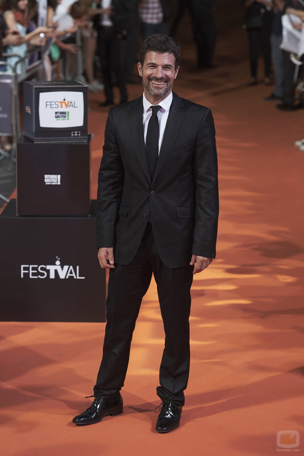 Rodolfo Sancho en la presentación de 'Mar de Plástico' del FesTVal 2016