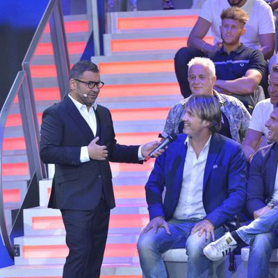 Jorge Javier Vázquez habla con Ismael Beiro