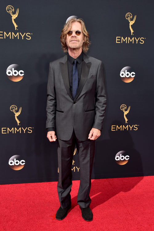 William H. Macy en la alfombra roja de los Premios Emmy 2016