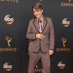 Jill Soloway en la alfombra roja de los Premios Emmy 2016