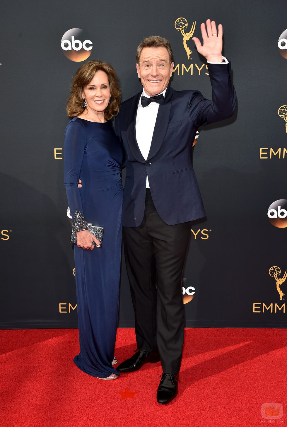 Bryan Cranston en la alfombra roja de los Premios Emmy 2016
