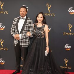 Terrence Howard en la alfombra roja de los Premios Emmy 2016