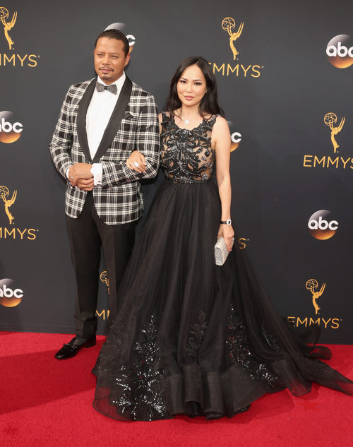 Terrence Howard en la alfombra roja de los Premios Emmy 2016