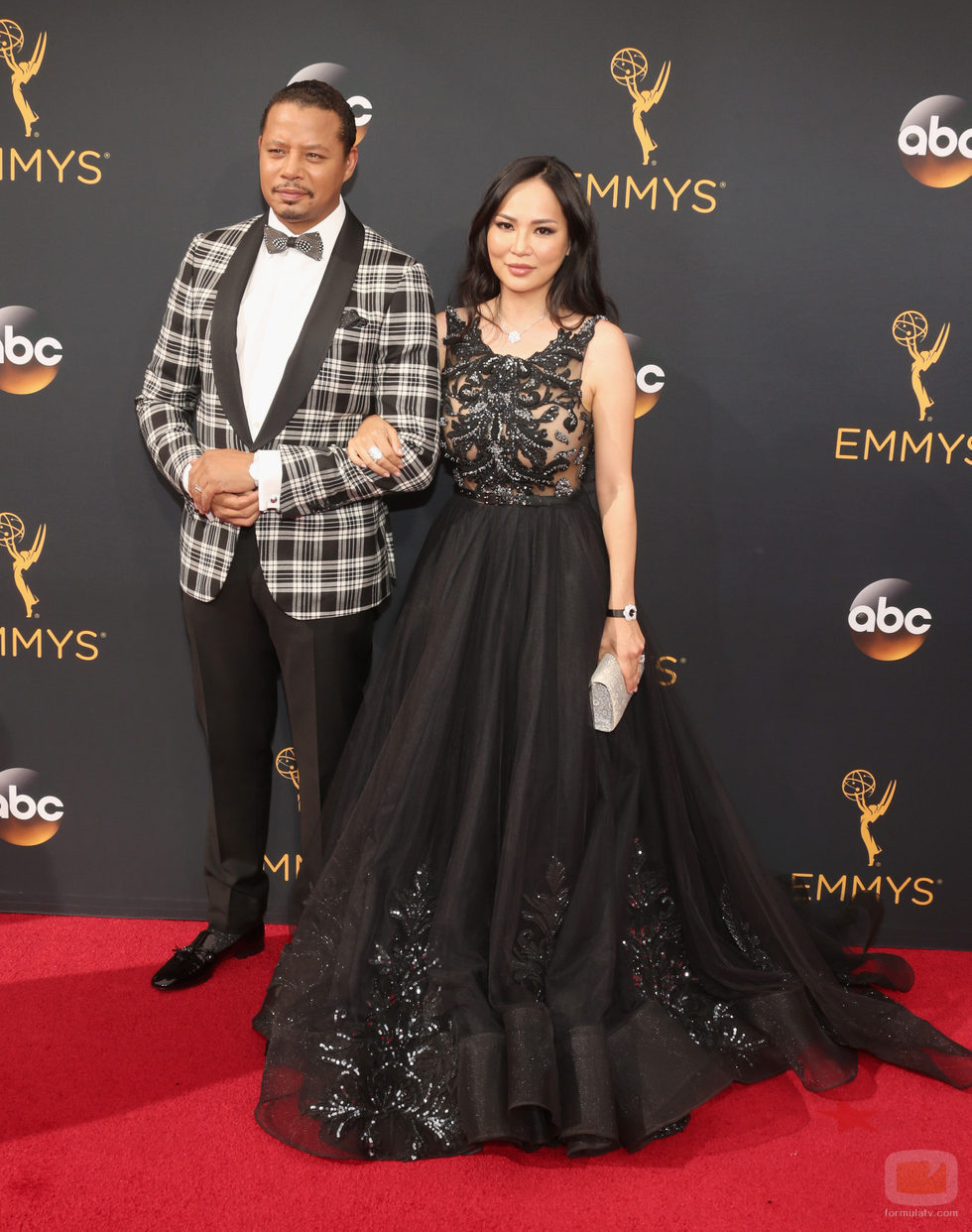 Terrence Howard en la alfombra roja de los Premios Emmy 2016