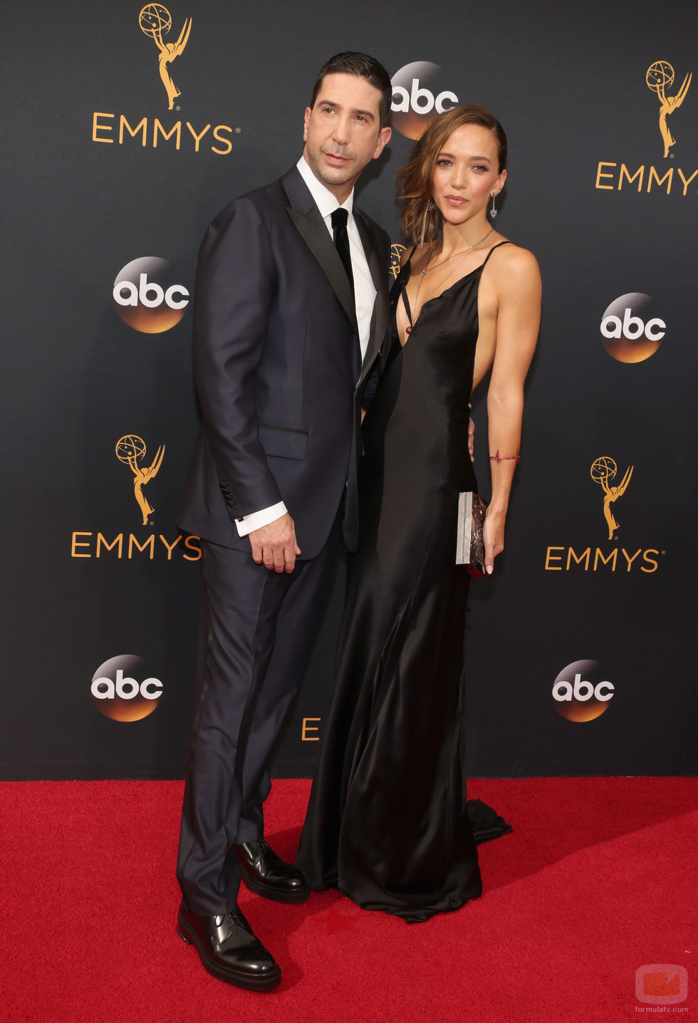 David Schwimmer en la alfombra roja de los Premios Emmy 2016