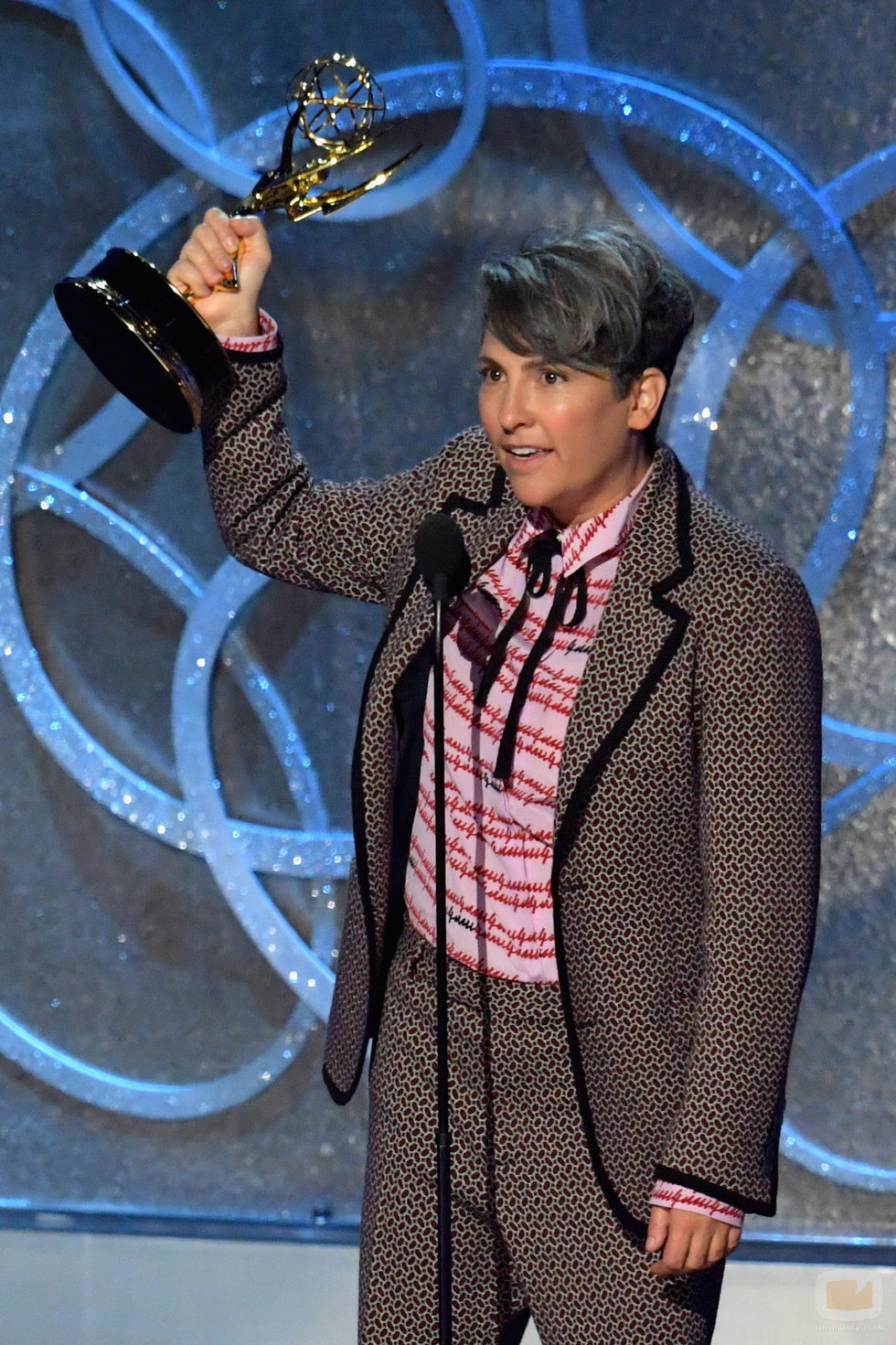 Jill Solloway recogiendo su Premio Emmy 2016