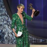 Sarah Paulson recogiendo su Premio Emmy 2016