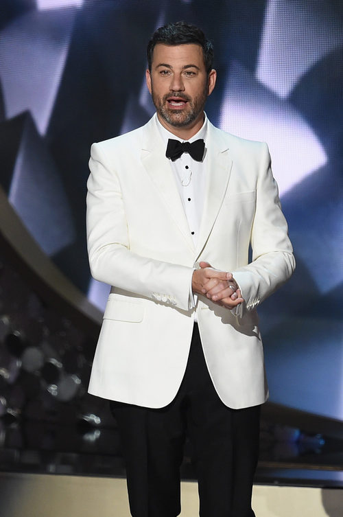 Jimmy Kimmell presentando los Premios Emmy 2016