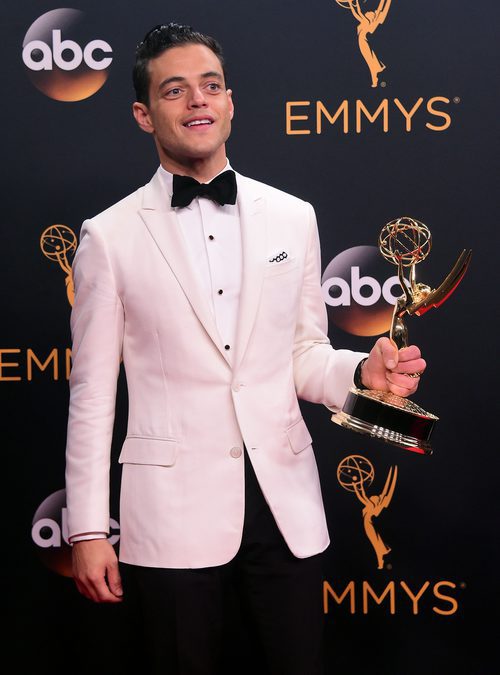 Rami Malek, ganador de un Premio Emmy 2016