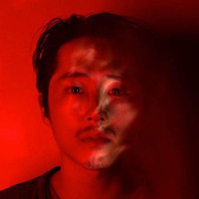 Retrato de Glenn en 'The Walking Dead'