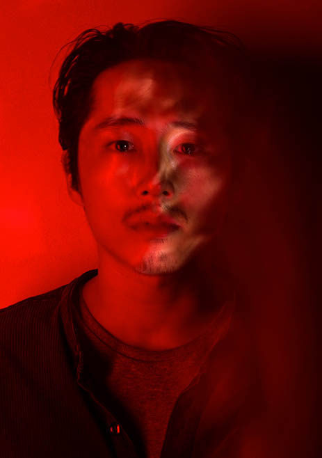 Retrato de Glenn en 'The Walking Dead'