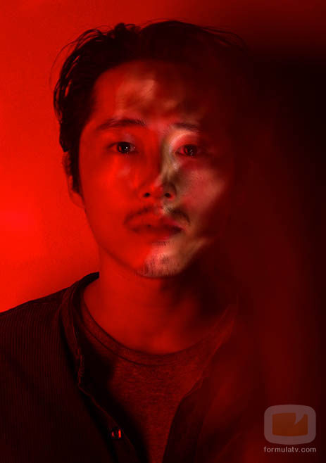 Retrato de Glenn en 'The Walking Dead'