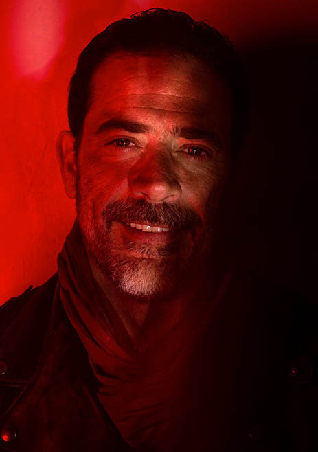 Retrato de Negan en 'The Walking Dead'