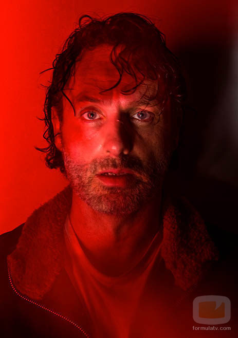 Retrato de Rick en 'The Walking Dead'