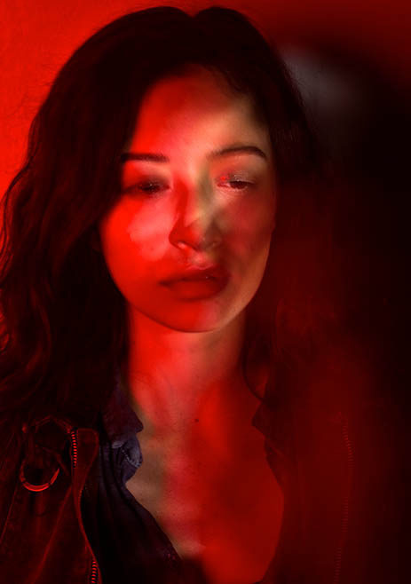 Retrato de Rosita en 'The Walking Dead'