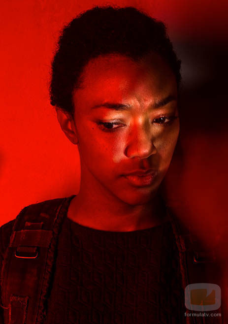 Retrato de Sasha en 'The Walking Dead'