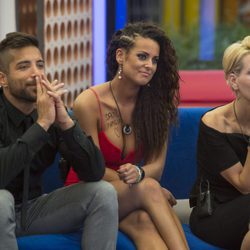 Alain, Candelas y Bárbara se despiden de Pablo de 'Gran Hermano 17'