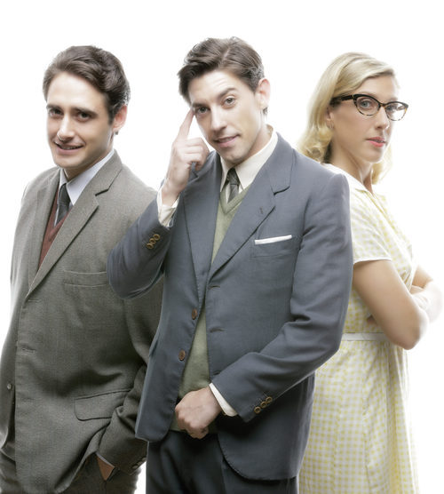 Llorenç González, Adrián Lastra y Cecilia Freire en 'Velvet'