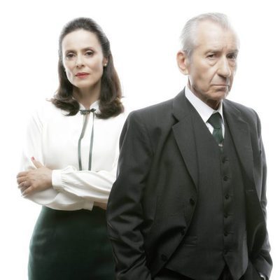 Aitana Sánchez-Gijón y José Sacristán en 'Velvet'