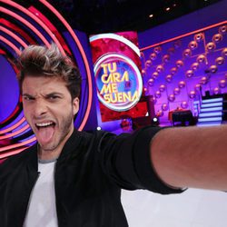 Blas Cantó se hace un selfie en 'Tu cara me suena 5'