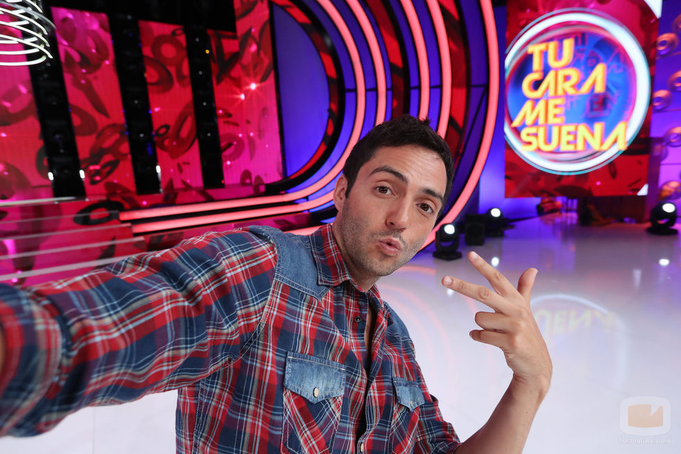 David Guapo se hace un selfie en 'Tu cara me suena 5'