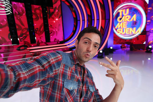 David Guapo se hace un selfie en 'Tu cara me suena 5'