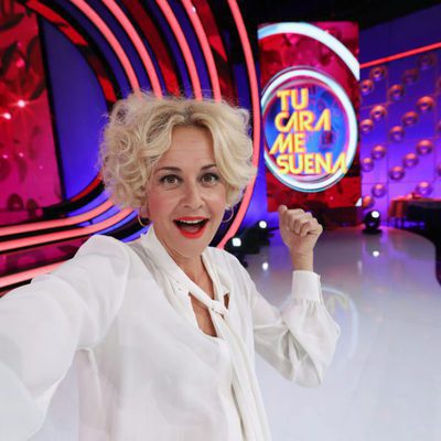 Esther Arroyo se hace un selfie en 'Tu cara me suena 5'