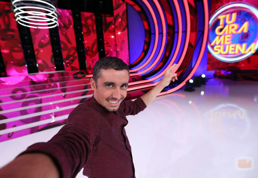 Canco Rodríguez se hace un selfie en 'Tu cara me suena 5'