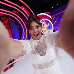 Yolanda Ramos se hace un selfie en 'Tu cara me suena 5'