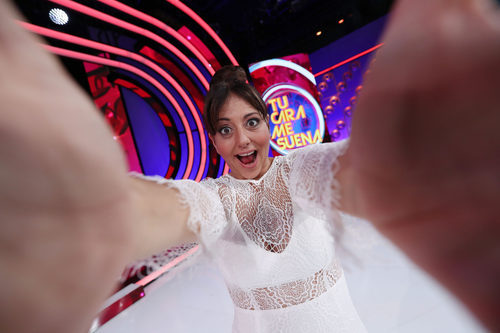 Yolanda Ramos se hace un selfie en 'Tu cara me suena 5'